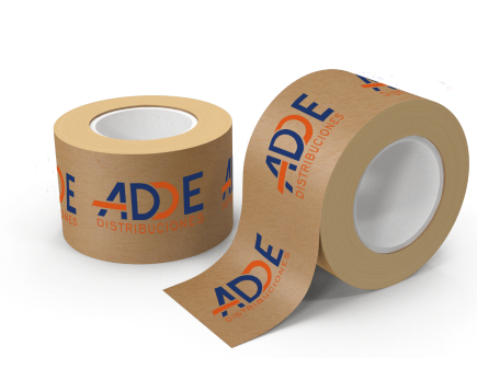 Cinta de papel engomado con refuerzo de fibra de vidrio